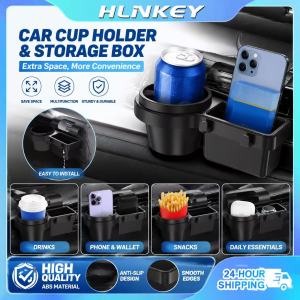 【Local Stock】 4in1 Car Side Door Window Storage Box Organizer Universal Hanging Rack with Cup Holder Phone Slot Charging Hole Car Interior Accessories
