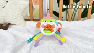 NEW Baby 6in 1 Toys Montessori Silicone Toy Travel Pull String Toy Developing Fine Motor Skill Multi-Sensory Activity Toy Gift