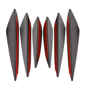 Car Bumper Guard Anti Collision Strip Rubber Crescent Shape Tape Scratch Impact Resistant Paint Protection for Auto Vehicle