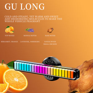Pick up light rhythm sound control ambient light car air outlet aromatherapy LED ambient light dual-use for home and car