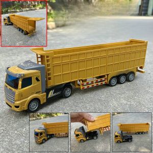 Xe Tải Kéo Nửa Đầu Half-Trailers Xe Tải Container Xe Đồ Chơi Mô Hình Cho Bé Trai Xe Kéo Xe Đồ Chơi Bằng Nhựa Xe Kéo Nửa Đầu