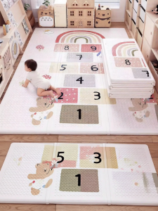 QIAOLEXIONG | Foldable Non-toxic Thick Baby Crawl Mat