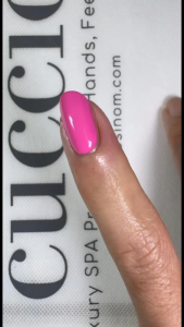 Cuccio Nail Color Polish 1369 (US Products) A bright barbie pink creme 13ml