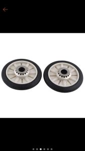 Combo 2 Bánh tỳ đỡ lồng máy sấy Whirlpool DÙNG CHUNG cho model 3LWED4705 3LWED4815