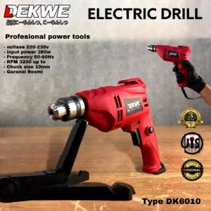 PROMO MESIN GERGAJI POTONG kayu JIGSAW DEKWE DK6055 TRIPLEK bosch quality - DK6055