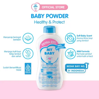MY BABY POWDER 50gr / 100gr / 250gr / 500gr | Bedak Tabur Bayi Baru Lahir Kulit