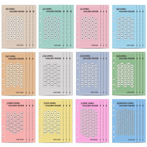 2024 กระเป๋าใส่ธนบัตรแบบมีความจุขนาดใหญ่สำหรับเด็ก สมุดบันทึกการเงิน กระเป๋าใส่ของแบบถือได้ อุปกรณ์สำหรับงานวันเกิด