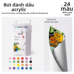 deli | Bút Vẽ Màu Sắc Chống Nước Có Thể Giặt