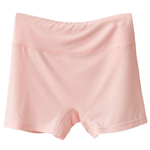 Anyoumian | High Waist Modal Safe Underwear Women Cotton Crotch Briefs Summer Undergarments Anti-Slippage Non-Rolling Four-Way