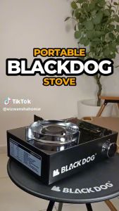 Blackdog Mini Cassete Stove Black Stove High Power Butane Gas Stove 3.5kw Camping Cooking Burner