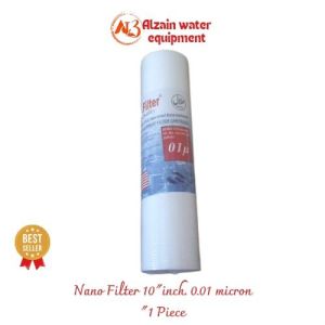 Sediment Filter Air Catridge/ Spun/ Penjernih air NANO FILTER 10 INCH 0.1 MICRON (AL310)