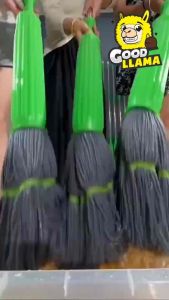Upgraded New Self Wringing Pull & Dry Mop No Hand Squeeze Lazy Dehydration Easy 2-in-1 Mop Lantai