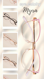 Eye Catchy Myra (Eyeglass with replaceable lens)