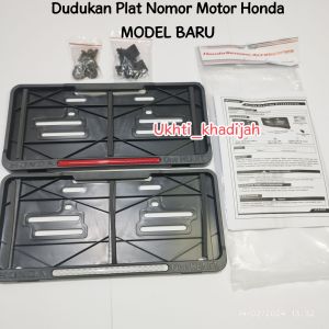 Dudukan Plat Nomor Motor Honda 1 Set