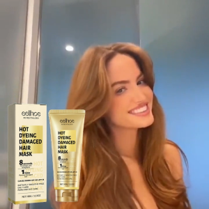EELHOE Keratin Hair Care Cream Smooths and Repairs Dry Frizz Nourishes and Softens