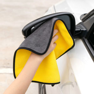 Large Super Absorbent Microfiber Car Wash Towel  Dual Sided Thickened Cleaning Drying Cloth Towel Car Care Cloth