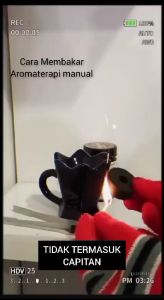 Paket Bukhur Nusantara 2 pcs prapen keramik + arang magic free capitan bukhur/buhur oud gahru