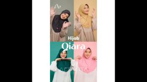 Altalita - Hijab Bergo Sport Penguin Size S Kerudung Instan Qiara Jersey Premium Jilbab Instan pet Tebal Menutup Dada Cocok Untuk Sekolah Olahraga Volly Futsal Senam dan Sehari-Hari