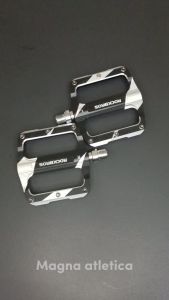 Pedal Sepeda Rockbros K306 Bike Pedals CNC Alloy Non Slip Sepeda Lipat Sealed DU Bearing Ultralight Aluminum Warna Hitam