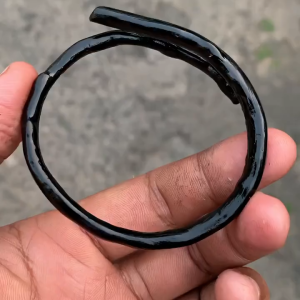 Gelang Akar Bahar Hitam Natural Minimalis