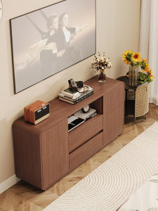 Mid-century Style Small Home Real Wood TV Cabinet 60cm
