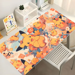 HD Print Nhật Bản Anime Mousepad Thảm Lót Bàn Có Cạnh Chống Trượt P-PokemonS Dễ Thương Bàn Phím Chơi Game Pad Thảm Văn Phòng Chất Liệu Cao Su