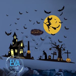 Decal Dán Tường Trang Trí Halloween Have A Scary XL891 Không Bị Hư Tường
