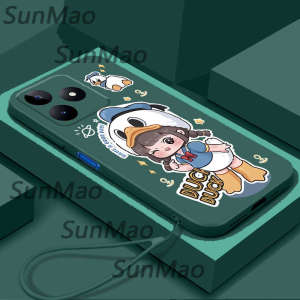 เคส Realme c53 Realme C51 Realme Note 50 ปกการ์ตูนสาว CHA30