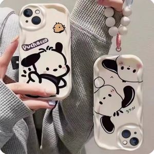 Pacha Dog Suitable for Redmi 14R Phone Case Redmi14c Womens Cute Protective Soft Case Cartoon Silicone Ultra-Thin Cream Pattern Drop-Resistant New Arrival All-Inclusive Non-Collision Super Nice Phone Case