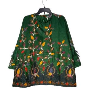 Blus Batik size M-XXXXL Katun Primissima Cibulan Ungguljaya Geraldine