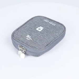Portable First Aid Medicine Bag Outdoor Emergency Survival Kit Travel Pill Organizer Household Medical Storage Pouch