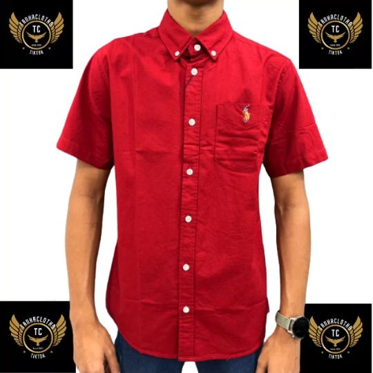 SLIM fit Halfsleeve shirt for Smart men's (READYSTOCK) Lazada