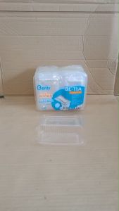 (ชุดละ 2 แพค) BL-11A(ops) กล่องใส กล่องเบเกอรี่ ฝาล็อค ไม่เกิดไอน้ำ แพคละ 100 ชิ้น