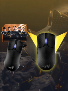 ASUS | Carbon Fiber Ergonomic Lightweight Tri-Mode Wireless Gaming Mouse