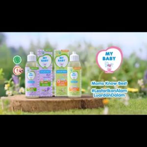 MY BABY Minyak Telon Plus Eucalyptus 60ml 90ml 150ml Minyak Bayi Anti Nyamuk Hangat Promo Murah