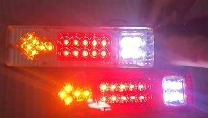 1 Sepasang Lampu Stoplamp Pickup L300 Grandmax Lampu Stop Rem Mobil Pick Up 12 Volt 24Volt Panjang 30 Cm Apv Grandmax Carry DLL