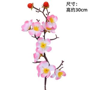 Cake Topper Bunga Sakura Meihua Plum Blossom Dekorasi Imlek / Hiasan Kue Bunga Meihua Hiasan Imlek bunga Meihua Bunga Plum Blossom / Pajangan Kue Bunga Sakura