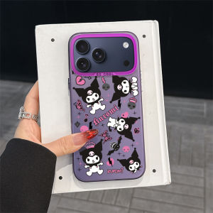 Sanrio | Cute K-Kuromi Phone Case For iPhone 17 16 15 14 13 12 11 Mini Pro Max Plus E Back Cover
