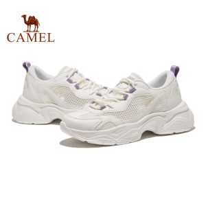 Giày chạy bộ lưới thoáng khí nữ Giày thể thao nhẹ lạc đà