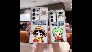 One Piece | Ốp Điện Thoại Anime Phiên Bản Q-Version ONE PIECE Cho Samsung A73/A72/A71/A70/A57/A56/A55/A54/A53/A52/A36/A35/A34/A33/A32/A31/A26 25 24 23 - Vỏ TPU Mềm Chống Bụi Chống Sốc Chống Vân Tay