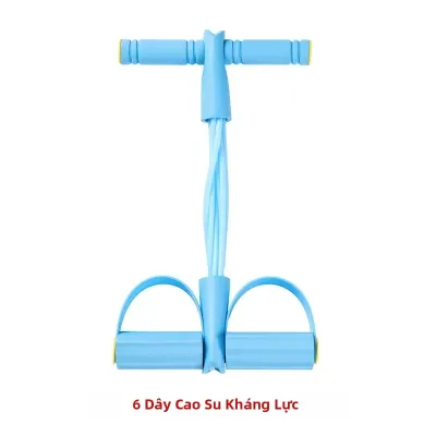 Dây Tập Kháng Lực 4 Cấp Độ Với Tay Cầm Chống Trượt Dành Cho Tập Luyện Cơ Bụng Yoga Tại Nhà