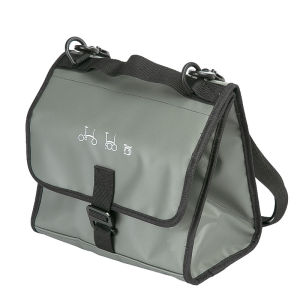 กระเป๋าใส่แฮนด์จักรยาน QUICK RELEASE สําหรับจักรยานพับ Brompton ด้านหน้า Tube ตะกร้ากระเป๋ากันน้ําพร้อม Urban Cycling