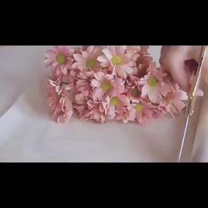 Isi 20 LEMBAR Flower Wrapping Paper Sydney Korean Kertas Buket Bunga Celophane KB041