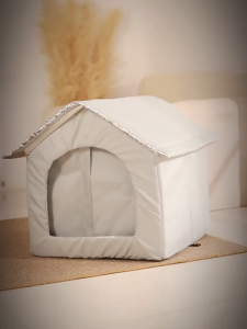 LovinLand Stray Cat Houses with Mat Waterproof Summer Cool Shelter Foldable Pet Cave Nest Sleeping Beds for Outdoor Cats Small Dog Puppies
