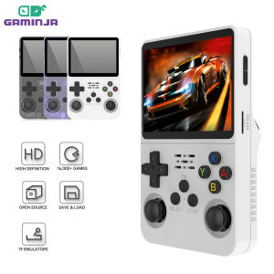 Portable Video Game R36S + 15000 Game Console 64g Linux IPS Screen 3.5-inch Handheld Video Game Console Portable