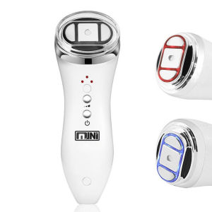 Facial Massager Mini HIFU Machine Wrinkle Removal Skin Tightening Hot Cool Treatment Skin Care