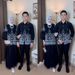 REANA DRESS BLACK SERIES - BAJU TENUN - COUPLE BAJU TENUN