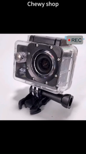 Camera Thể Thao 4K Mini Chống Nước 30M - Máy Ảnh Wifi Điều Khiển Pin Rời Quay Phim