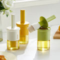 2 In 1 Oil Dispenser Bottle With Brush Heat Resistant Olive Oil Bottle Sauce Vinegar Seasoning Bottle For BBQ Baking Tool. 