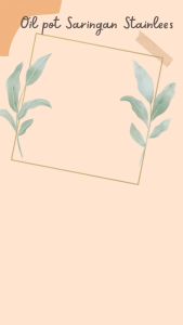 MERIAHSHOP OIL POT WADAH MINYAK DENGAN PENYARING - SARINGAN MINYAK SUS 304 GORENG STAINLESS Steel 1L